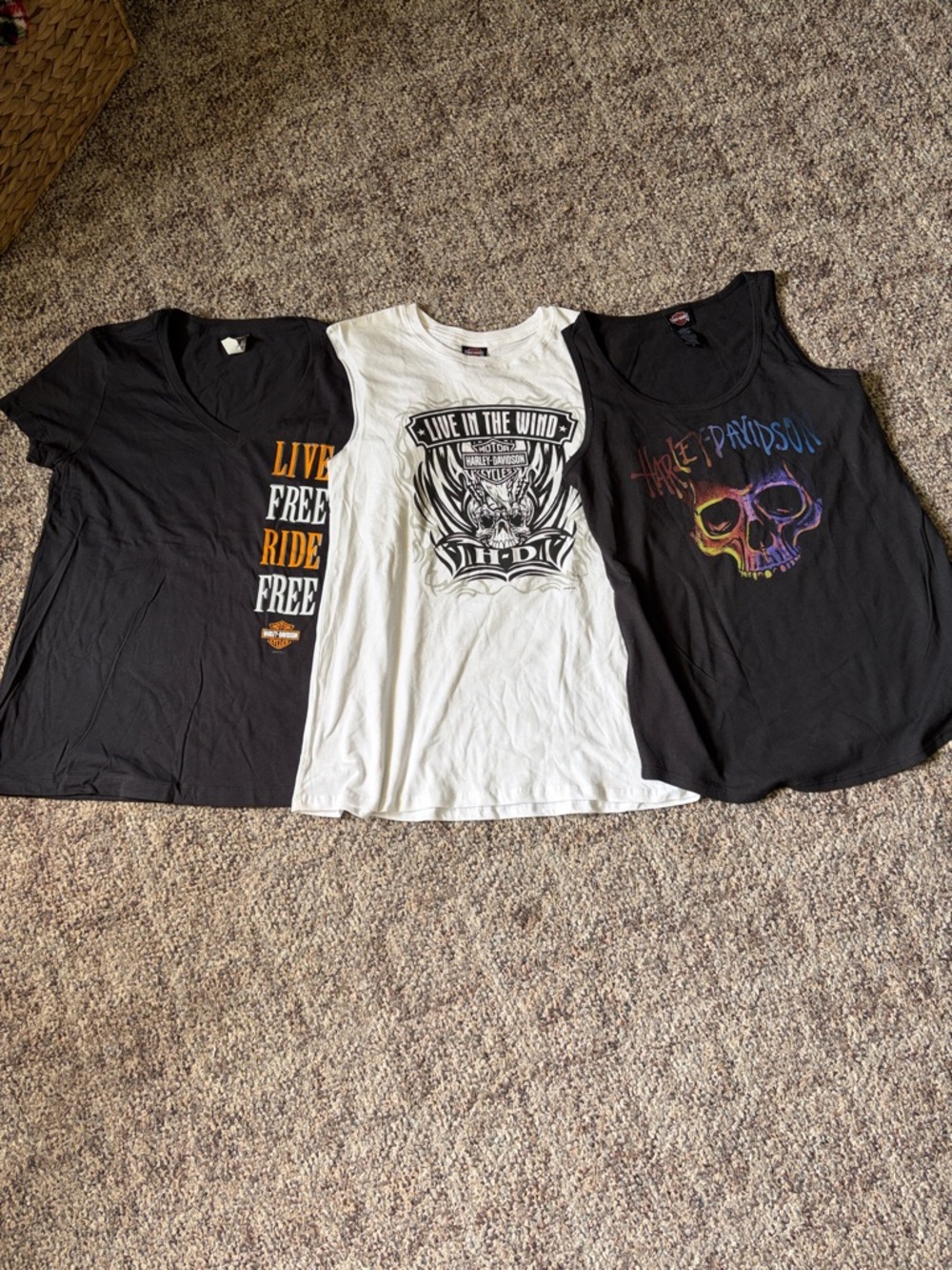 Harley t shirts